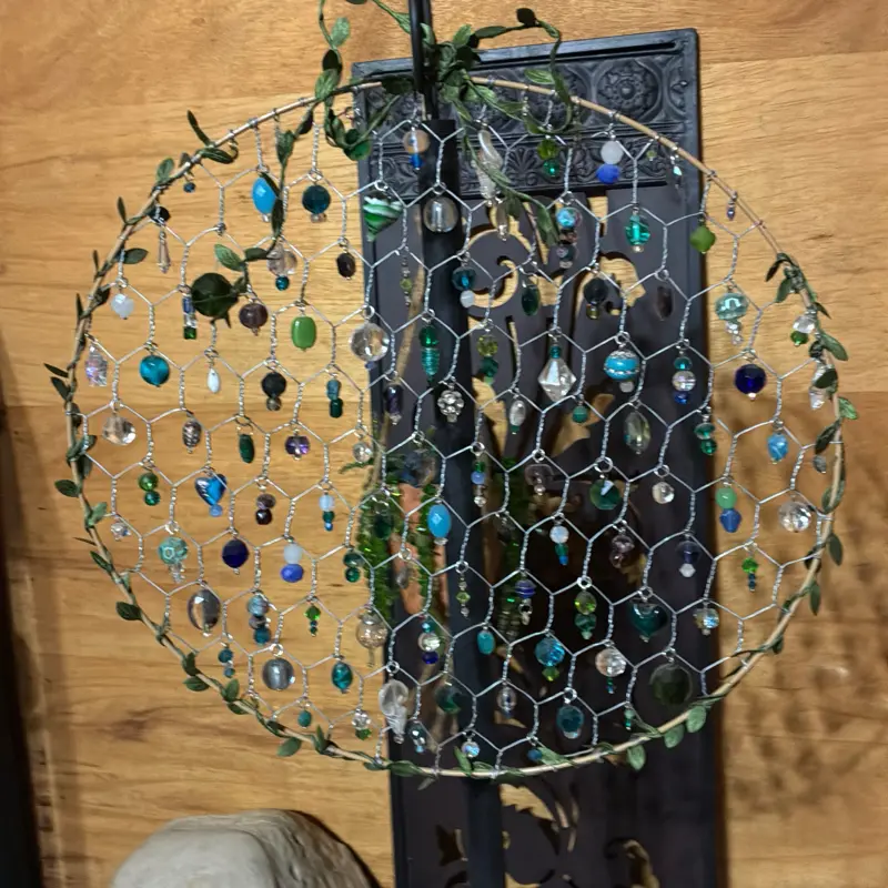 Dream catcher, Handmade Feather Wall Decor, Boho Home Decoration for Bedroom Living Room
