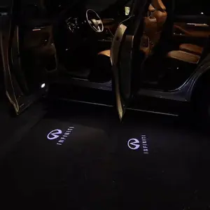 LED Projector Shadow Light Auto Door Light For Infiniti Q50 Q70 G35 G37 Q60 EX35 G25 M37 M56 EX37 QX50 FX35 FX50 QX70 QX56 QX80