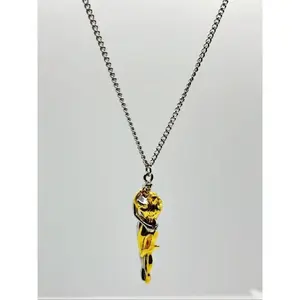 Creative Couple Hug Design Pendant Necklace, Stainless Steel Jewelry for Party, Daily Clothing Decor, Trendy All-match & Exquisite Jewelry for Birthday Gift