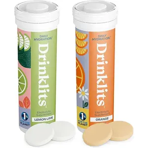 Lemon-Lime & Orange Electrolyte Tablets (2) Tube Bundle