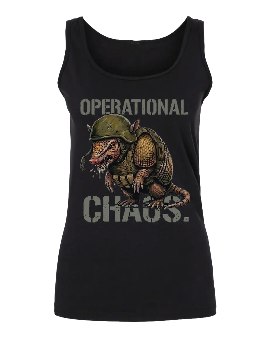 Operational Chaos — Tactical Armadillo Women's Softstyle Tank Top