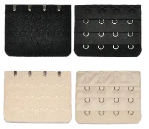 Set of 4 Narrow Bra Extenders 4 Hooks Half Inch Spacing Free Shipping