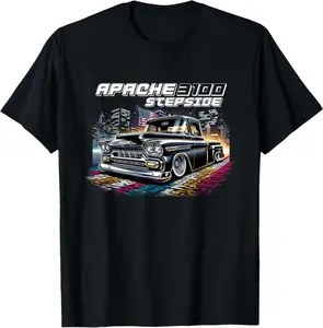 C10 Apache Stepside Classic Pickup Truck C10 Apache Truck T-Shirt
