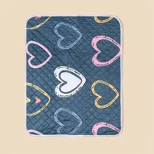 1pc Waterproof Washable Breathable Quilted Diaper Pad, Reusable Baby Nappy Liner, Comfortable and Durable, Ideal for Infants and Toddlers