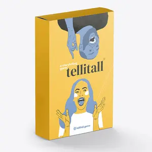 tellitall Conversation Starter Card Deck for Adults | Spark Unforgettable Conversations with Your Family, Friends & Co-Workers with tellitall Storytelling Card Game and Create Memorable Interactions!