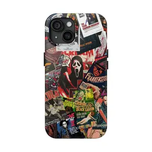 Happy Halloween tough phone case, MagSafe compatible