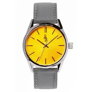 Yellow Sunburst Watch