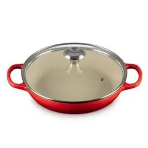 Le Creuset Braiser with Glass Lid - 2.25 Quart - Multiple Colors