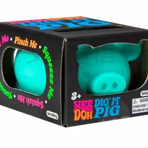 Cross-Border New Product Needoh Digging Piggy Fidget Toy - Sensory Squeeze Toy