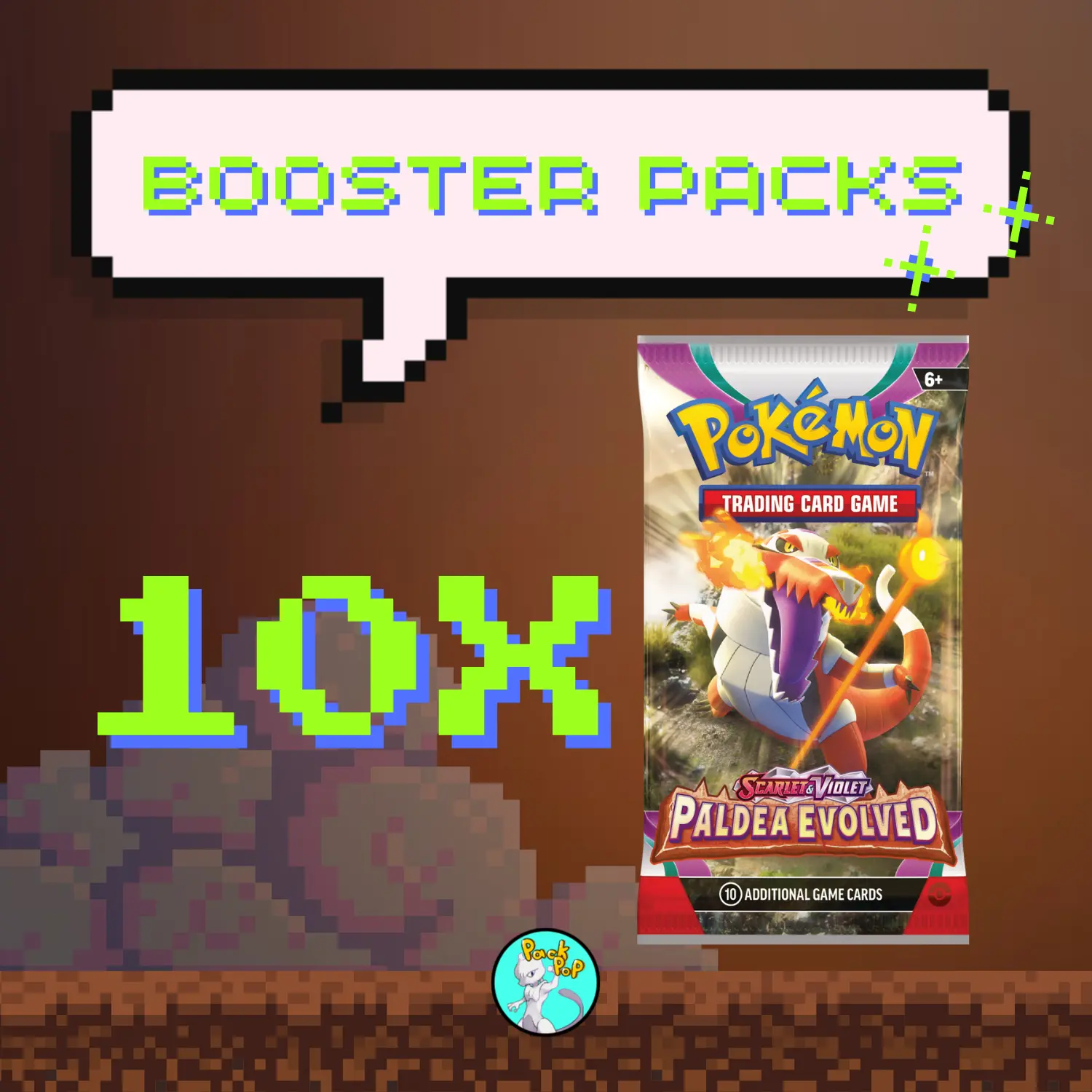 pokemon scarlet & violet paldea evolved booster pack Pokmon TCG Scarlet & Violet: SV02 Paldea Evolved Booster Box  Bison's  Games LLC