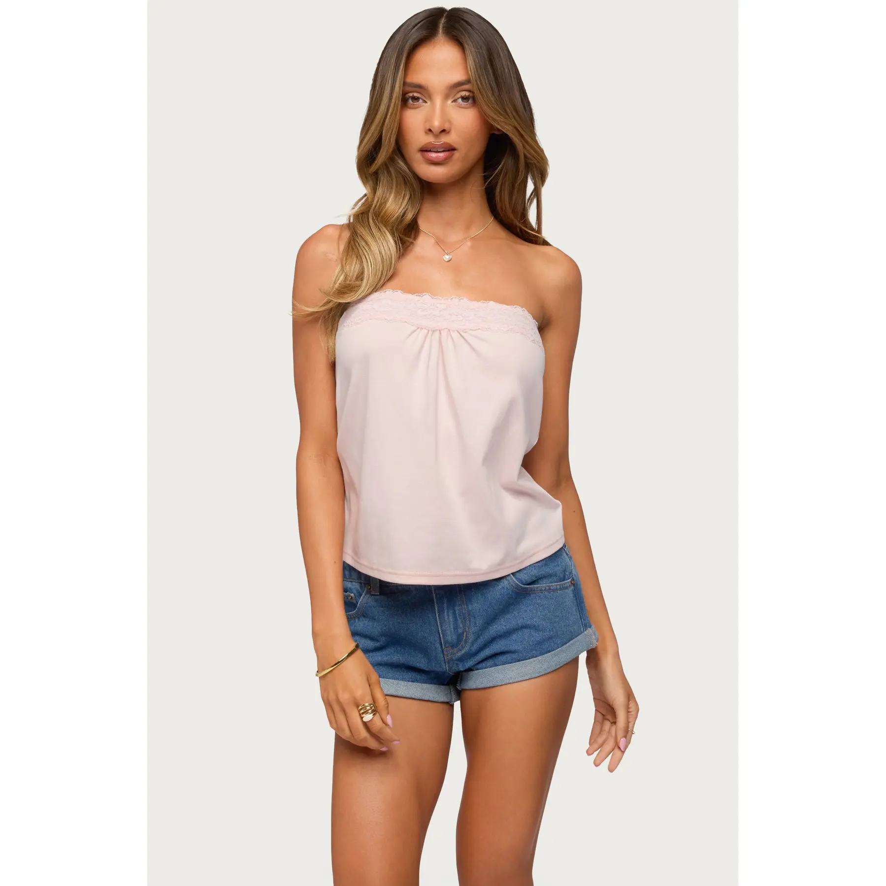 Kittey Lacey Strapless Top
