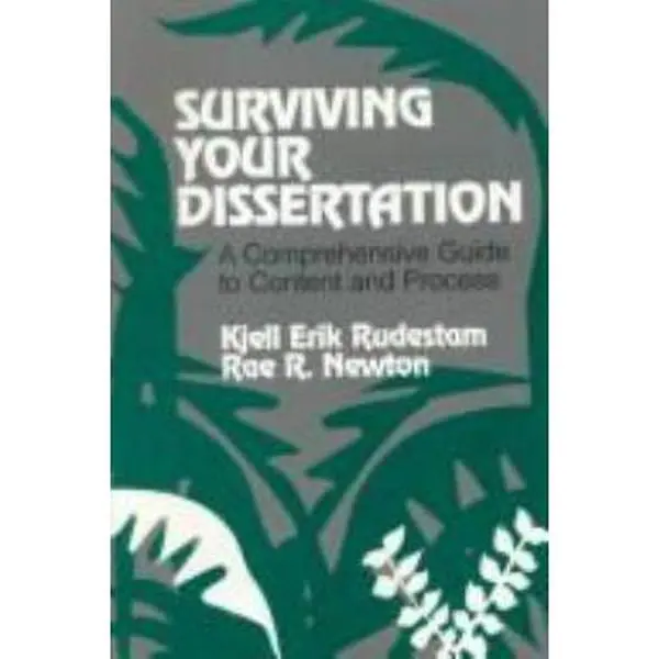 USED Book - Surviving Your Dissertation: A Comprehensive Guide to Content and Process by Kjell Erik Rudestam (Paperback) - english