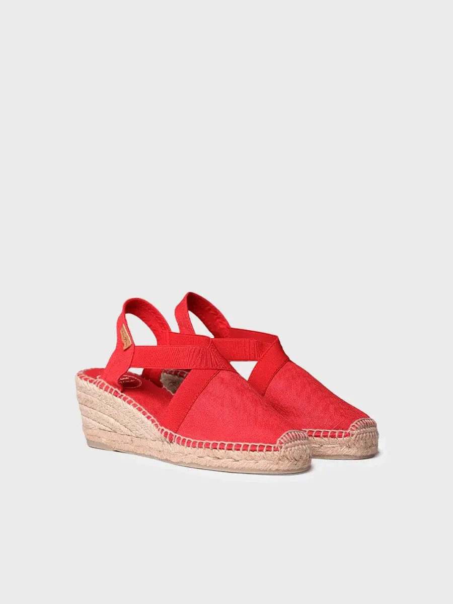 TER Canvas Espadrille by Toni Pons - RED