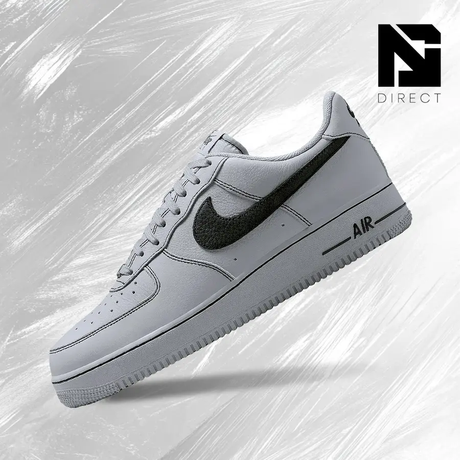 Nike Air Force 1 Low '07 LV8 Wolf Grey – Men's Lifestyle Sneakers – Shoes For Man -Vintage-Spring & Summer-Inspired Running Shoes, Shock-Absorbing Comfort, Gym To Streetwear Casual Wear-back to school– HQ2037 004