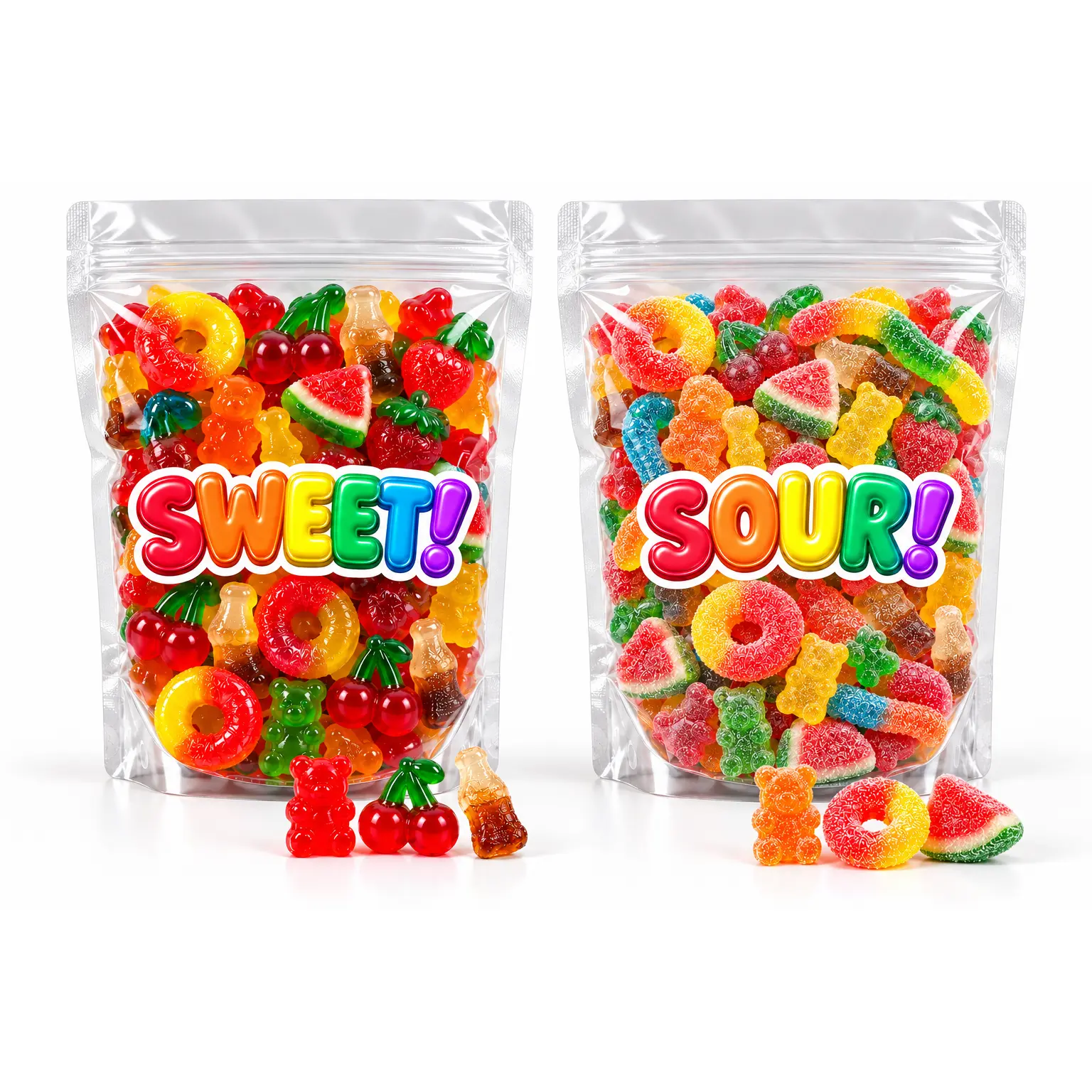 Sweet or Sour Themed Gummy Assorted Mix