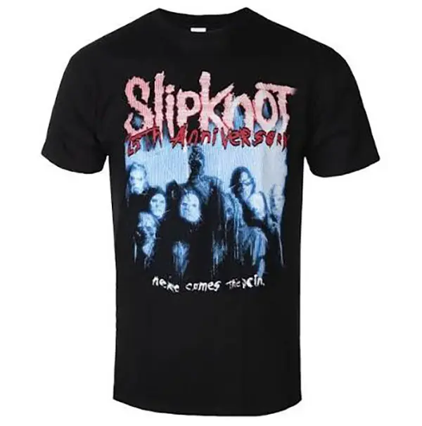 Slipknot - Tour 2024 Glitch T-shirt Black