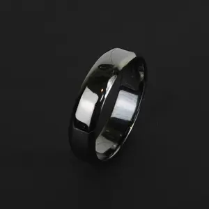 Black Rhodium Plated Silver Men's Ring