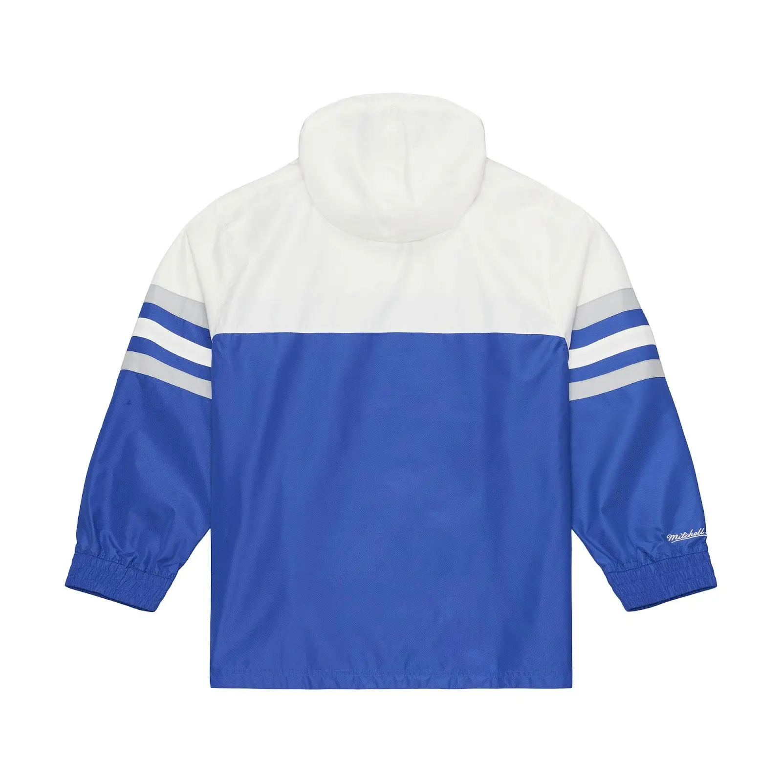 Los Angeles Dodgers Royal Head Coach Lightweight Anorak Quarter-Zip Windbreaker, MLB, Mitchell & Ness Throwback