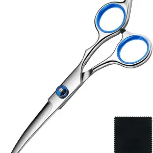 Dog Grooming Scissors Set, Arc-Shaped Trimming Shears, Round Clippers for Professional Pet Dogs Cats, Home Use, Shaving Tool & Clipper, Grooming Tools