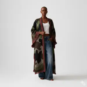 The Urban Camouflage Kimono Cardigan