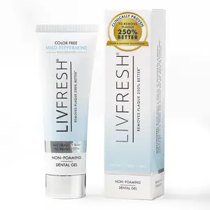 LIVFRESH Mild Peppermint Gel Toothpaste