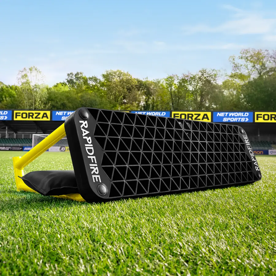 FORZA Wave Soccer Rebounder – Master Your First Touch! World’s #1 4-in-1 Passing Rebound Board – 2min Setup & Unbreakable Stability – Buy FORZA, Play Forever! [Standard or XL]