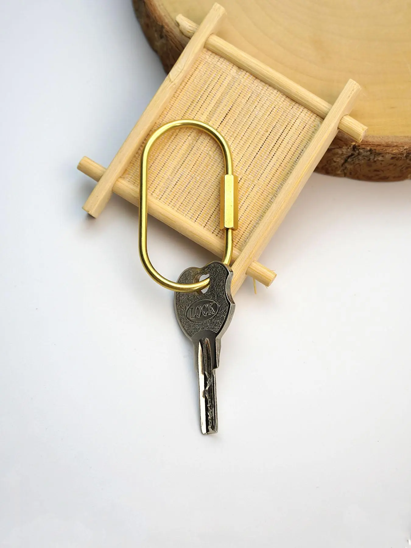 O-shaped Lock Keychain, Carabiner Survival Camping Equipment Buckle Hook Key Ring for Men, Metal Keychain for Car, Key Ring for Car, Bag, Backpack, Hanging Ornament, Stylish Keychain, Portable Keychain, Bag Key Accessory, Keyrings