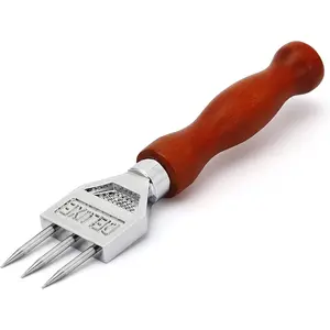 Ice Pick Stainless Steel with Safety Wooden Handle for Kitchen Tool IVYRISE