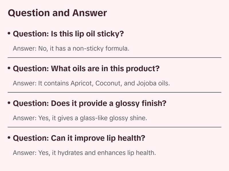 Moira Glow Getter Hydrating Lip Oil