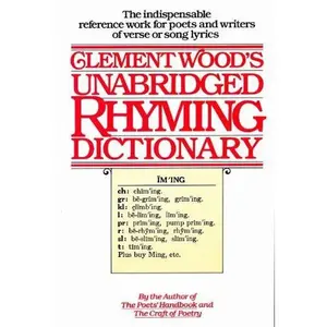 USED-Clement Wood's Unabridged Rhyming Dictionary by Clement Wood (Hardcover)