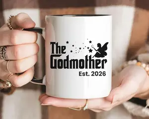 Personalized Godmother Mug | Will You Be My Godmother Gift
