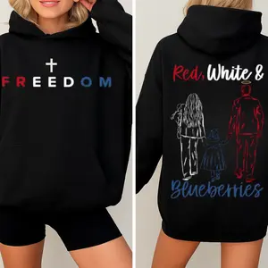 Red White & Blueberries 1993-2025 Hoodie, For Men, For Women, Gift for Fan, Remember, Memorial Freedom, American Patriotic, Family, Republican, Justice Tee