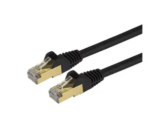 Startech C6ASPAT12BK 12 ft. Ethernet Patch Cable - Black