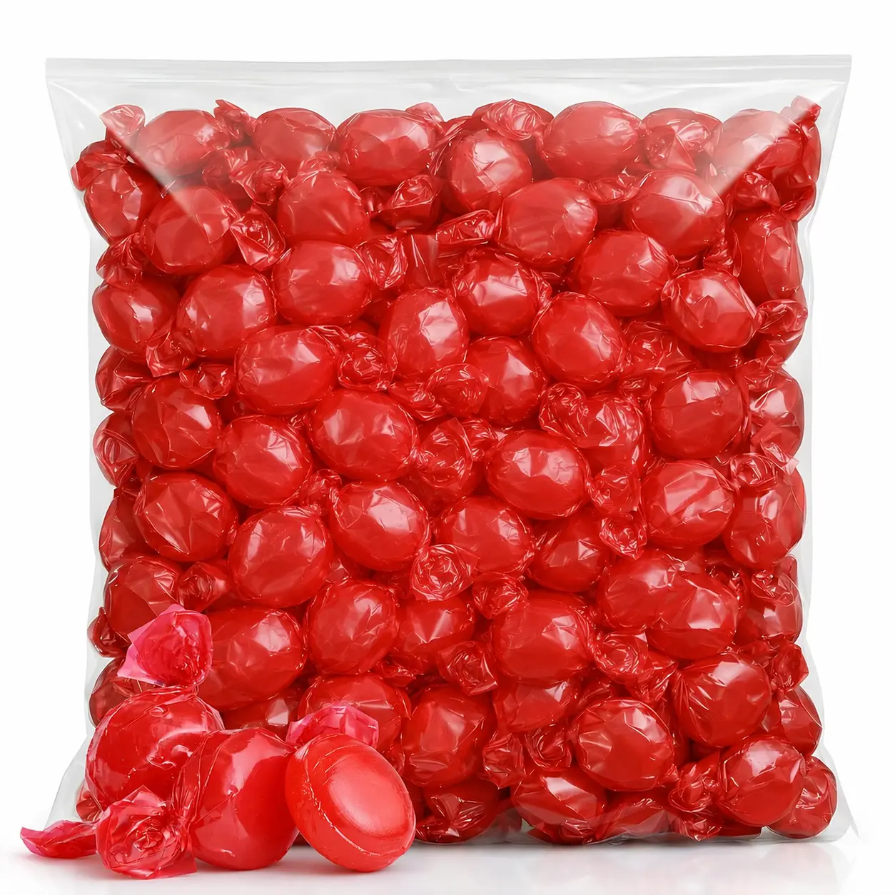 Cinnamon Hard Candy 1 lb Bulk, Individually Wrapped Cinnamon Discs, Classic Hard Candy for Candy Bowls, Office, Parties & Sharing