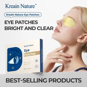 Kreain Nature 1 Bright Eye Strips with Lutein Essence - 3 Pairs per Box for Dry Irritated Bloodshot & Eye Swelling dealsforyoudays