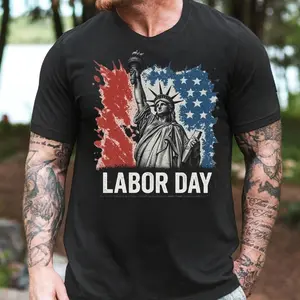 Labor Day shirt ideas 2026 | Patriotic USA graphic tee for men