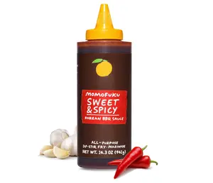 Momofuku Sweet & Spicy Korean BBQ Sauce with Gochujang, Black Pepper, Soy & Garlic for Stir Fry, Barbecue, and Marinade; Umami flavor with Low Spice