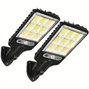 【summervibes】2/4 Pack Solar Motion Sensor Lights with Remote Control, Solar-Powered Security Lights, Ideal for Pathways, Gardens, Garages, Yards, Backyards & Patios