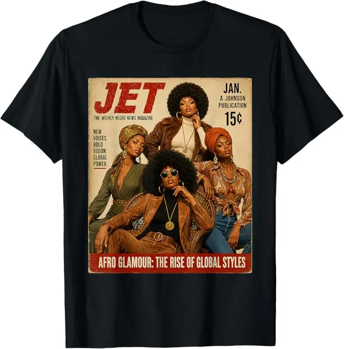 Black Is Beautiful Shirt | Vintage Afro Glamour 70s Graphic Tee | Retro Black History T-Shirt | Melanin Pride Statement Top | Cultural Heritage Gift