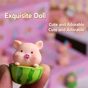 Pig Blind Box Toy Figure, Fun Collectible Decoration, Perfect Gift for Kids & Adults, Unique Pig Design, Ideal for Playtime & Display