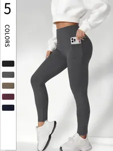 Women's High Waist Tummy Control Shaping Leggings with Pockets, Super Soft Workouts & Yoga Pants, Ideal for Running & Daily Wear