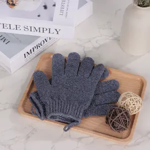 Yiclick Heavy Exfoliating Gloves, Exfoliating Body Scrubber for Bath Shower Exfoliation, Body Scrub Exfoliator for Dead Skin Remover, Exfoliate Sponge Loofah Washcloth Mitt Men Women