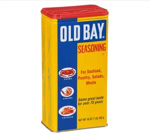 OLD BAY Seasoning, 16 oz - One 16 Ounce Fan-Favorite Tin Can of OLD BAY All-Purpose Seasoning with Unique Blend of 18 Spices and Herbs for Crabs, Shrimp, Poultry, Fries, and More