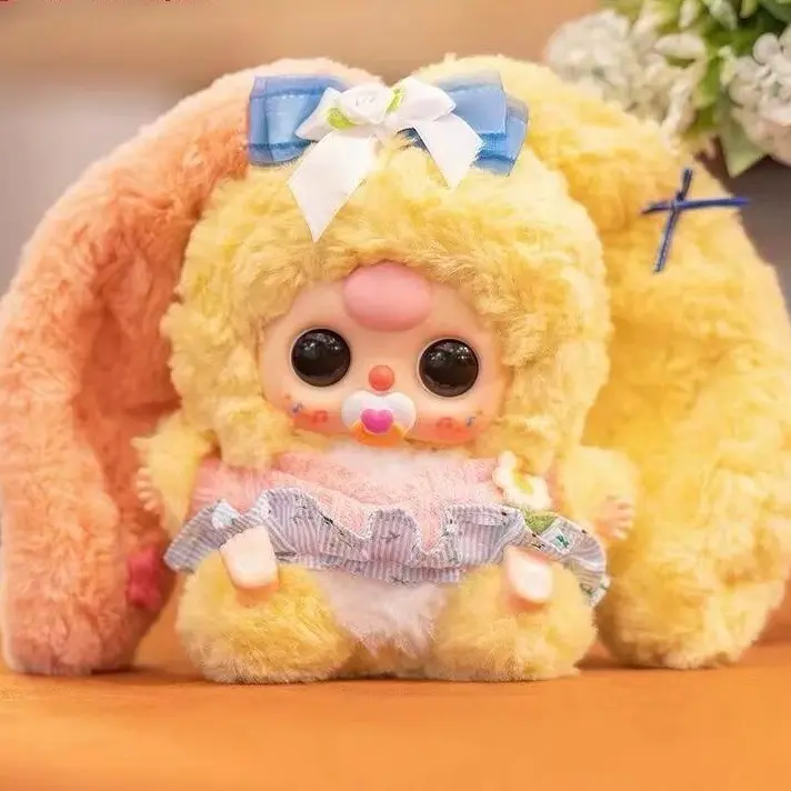BB3-Lily Rabbit Town V4 Plush Blind Box Mystery box Pendant Bunny Soft Collectibles (Hidden style 1/72)