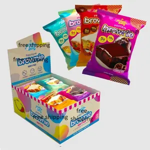 Prime Bites Variety Pack - Protein Brownies 12 pack, 19g Protein and 5g Collagen quest