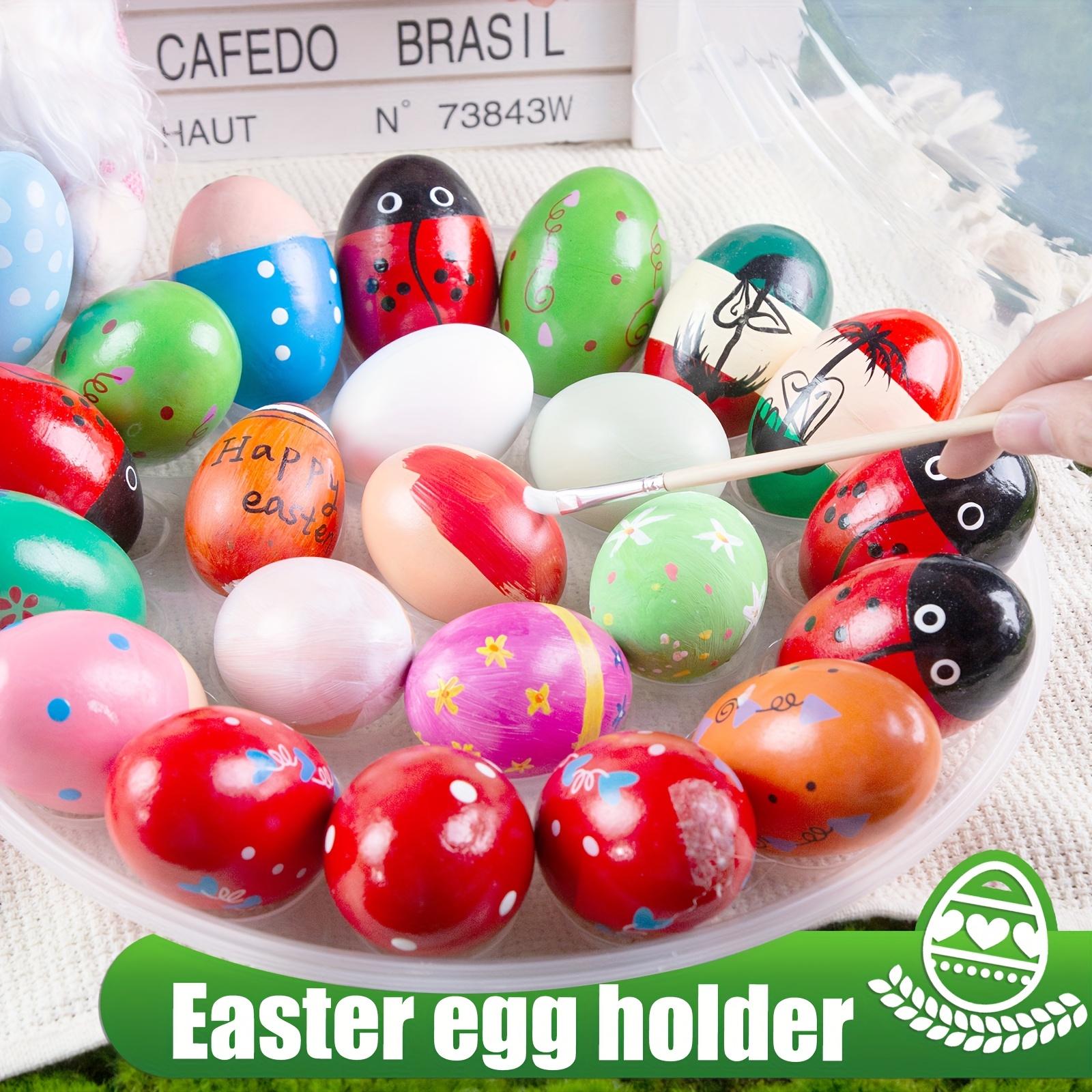 [Portable Egg Containers] 3pcs Deviled Egg Containers With Lid, Deviled Egg Platter With 66 Slots Portable Egg Containers Carrier Holder Trays For Party, Home Kitchen, Campings, Outdoor Activities