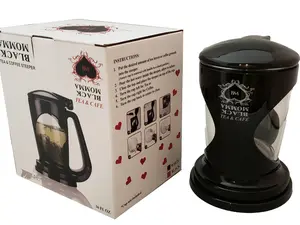 Black Momma BLACK & WHITE TEA & COFFEE STEEPER 16 OZ Elegant BPA-Free Dual Purpose for Perfect Brews Ideal for Tea & Coffee Lovers