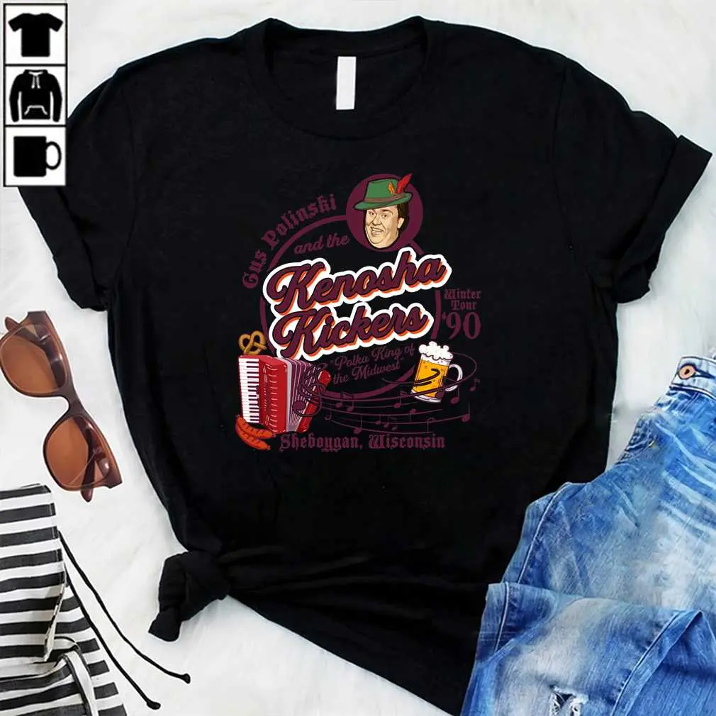 Kenosha Kickers The Polka King Of The Midwest  T-Shirt