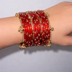 Kashmiri Traditional Bangle Set  —Size 2.8