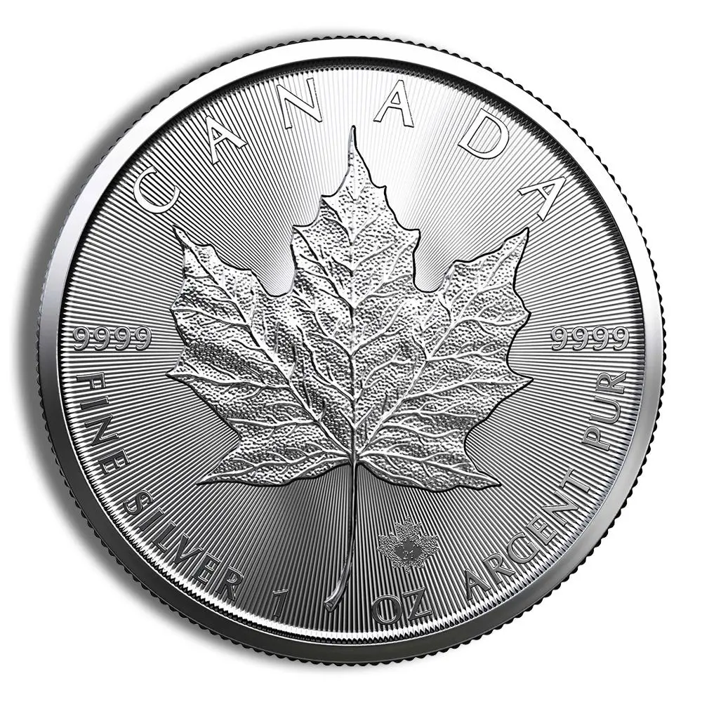 1 oz Canadian Silver Maple Leaf - (Year Varies)